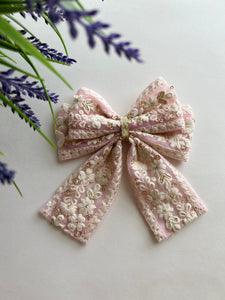 Pinky Purple Bow